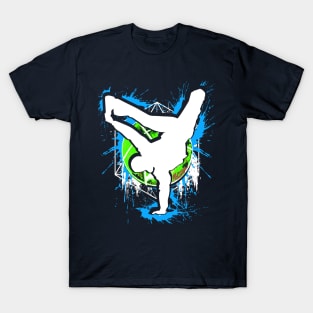 Breakdance - Breakdancer - Breakdancing B-Boy - Streetdance T-Shirt